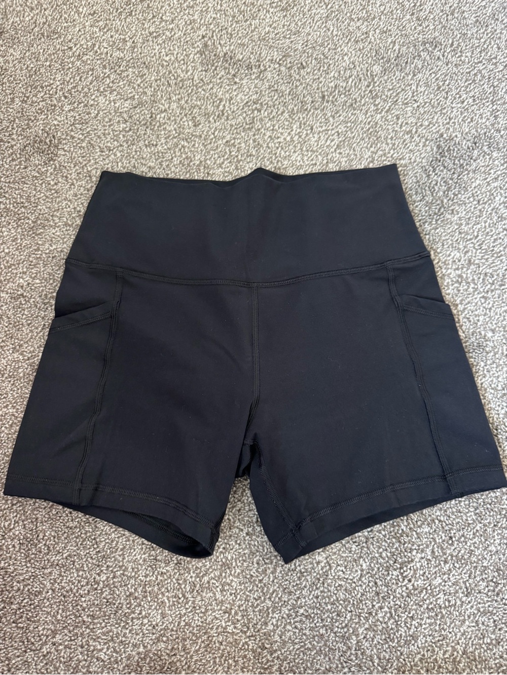 Aerie High-Waist Black Women's Active Shorts